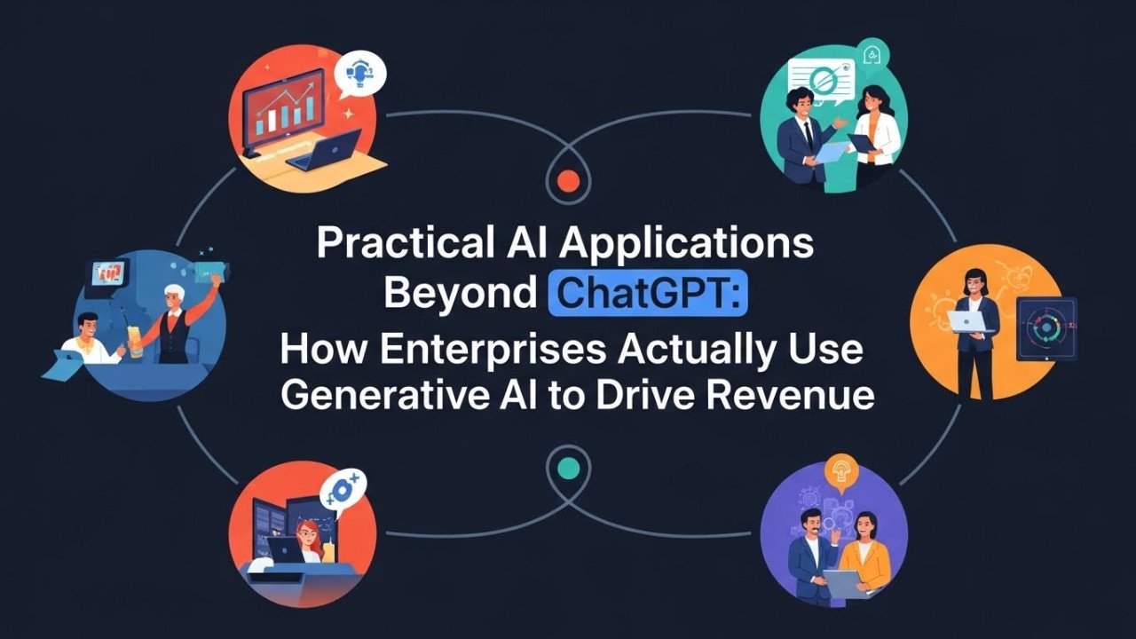 Practical AI Applications Beyond ChatGPT: How Enterprises Actually Use Generative AI to Drive Revenue