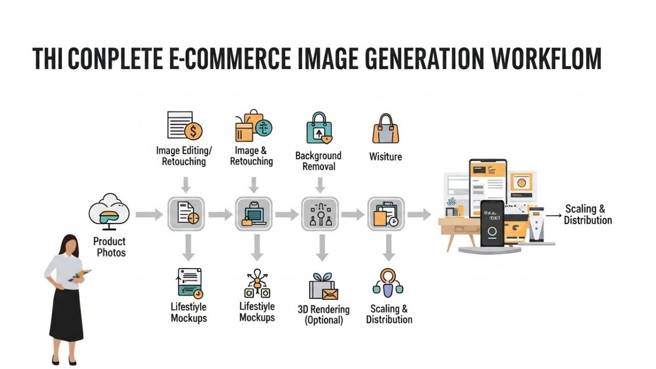 Image Generation for Ecommerce: Complete Workflow From Product Photos to Scale (With Real ROI Data)