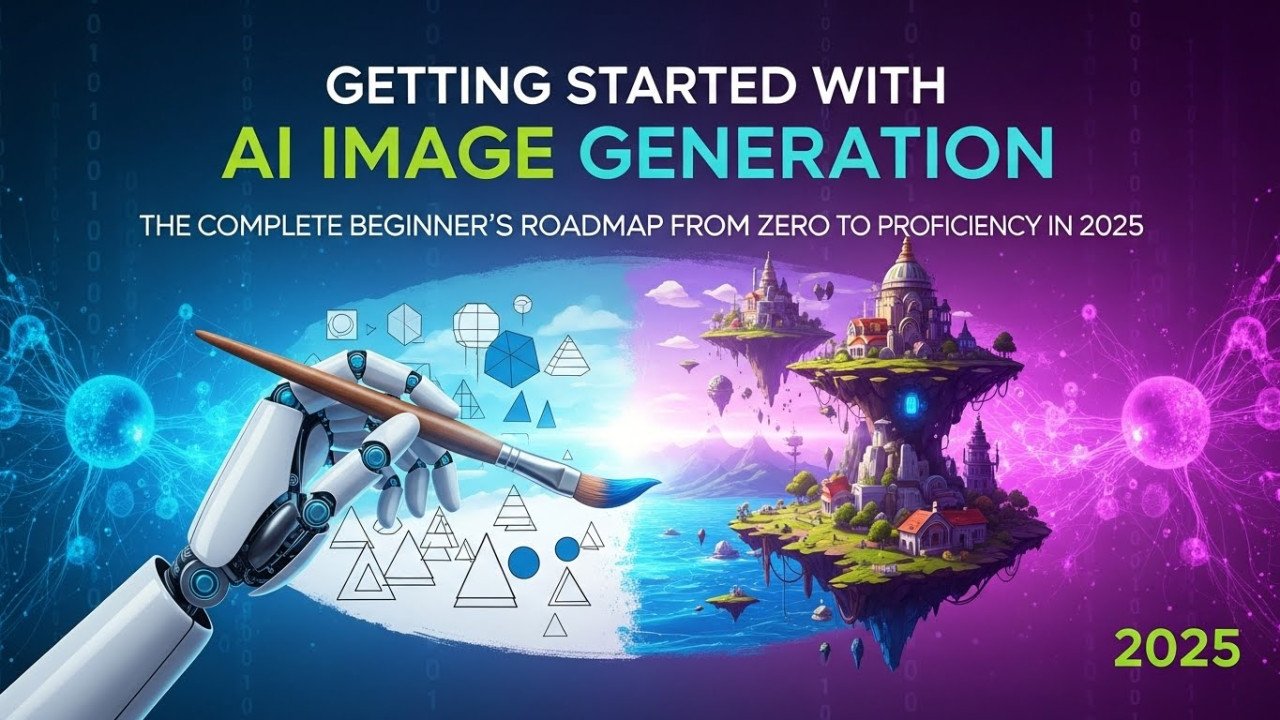 AI Image Generation Roadmap 2025: From Zero to Proficiency (Beginner's Guide)