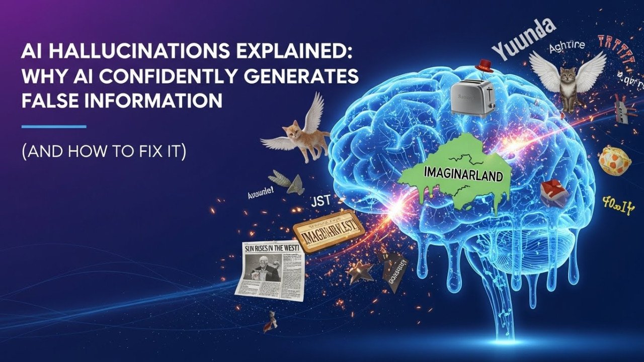 AI Hallucinations Explained: Why AI Confidently Generates False Information (And How to Fix It)